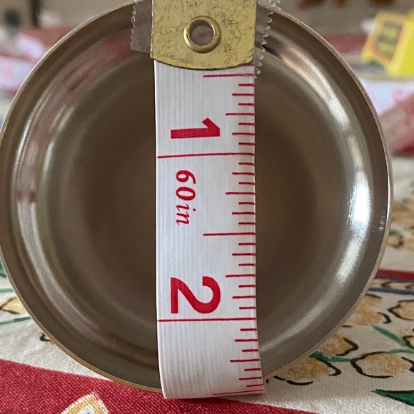 Reed & Barton  I Plain Silver Plate Bell Ornament - Picture 7 of 14